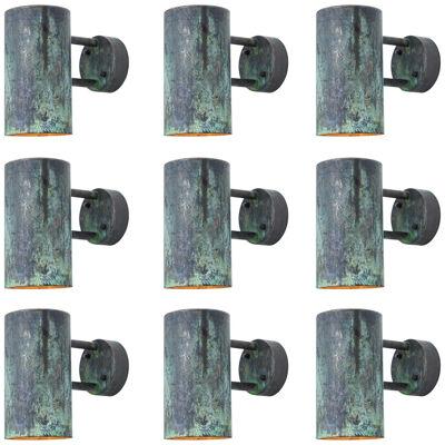 Hans-Agne Jakobsson C 627/110 'Rulle' Darkly Patinated Outdoor Sconce