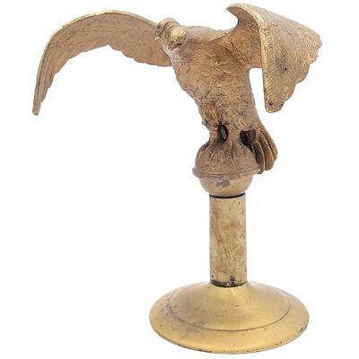 Eagle Finial in Gilt Metal on Later Stand, U.S.A. circa 1900
