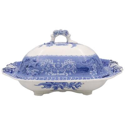 Spode "Camilla" Pattern Covered Vegetable Dish, England circa 1920