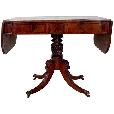 Mahogany Scottish Sofa Table, U.K. circa 1820