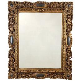 Spanish Baroque Mirror, circa 1900
