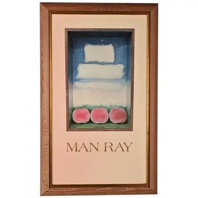 Vintage Lithograph of Man Ray Diorama