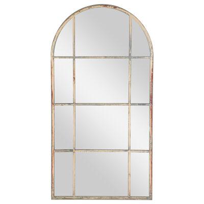Circa 1920 Vintage Arched Mirror, French