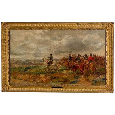 Napoleonic Painting by Guido Sigriste (1864–1915), France