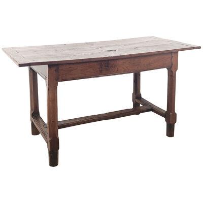 French or Italian Rustic Elm Table, early 19th century
