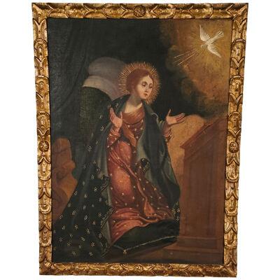 Spanish Painting of Madonna, 18th or 19th century