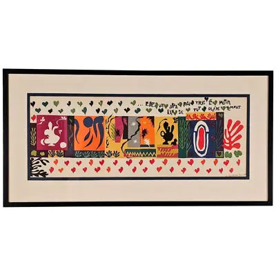 Matisse Lithograph of 1001 Nights