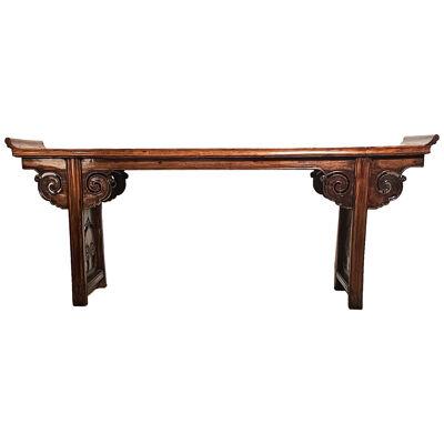 Ming Dynasty Hardwood Altar Table, China, 16th–18th century