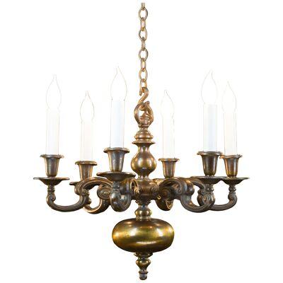 A Pair of Baroque Style Chandeliers