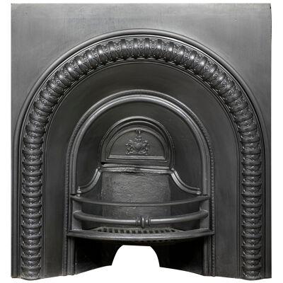 A Small Victorian Arched Fireplace Insert