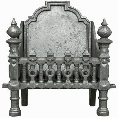 A Small French Gothic Style Fire Grate