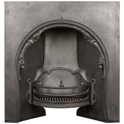 Victorian Arched Cast Iron Fireplace Insert