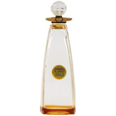 1920 Rene Lalique Rien que du Bonheur Perfume Bottle Arys Frosted Glass