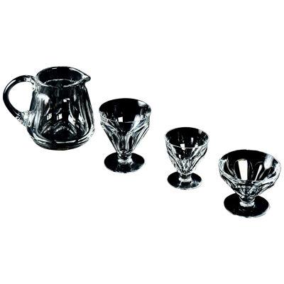 Baccarat - Talleyrand Crystal Set 37 Pieces (36 Glasses + 1 Pitcher)