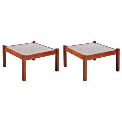 1960s Percival Lafer Pair of Coffee Tables