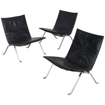 PK22 Chairs by Poul Kjaerholm for Kold Christensen, Denmark 1960