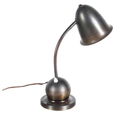 1930s W.H. Gispen Table Lamp for Daalderop