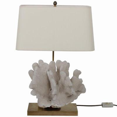 Coral Table Lamp from Belgium, 1970