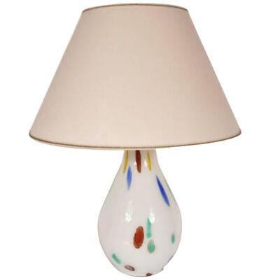 1960s Murano Glass Table Lamp by Dino Martens for Aureliano Toso, Italy