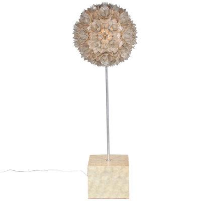 1960s “Mother of Pearl” Floor Lamp by Rausch, Germany 1960