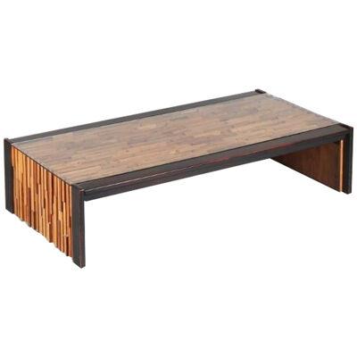Percival Lafer Rectangular Coffee Table from Brazil, 1960