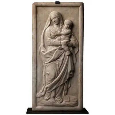 Madonna and Child in bas-relief - Italy - 16th century