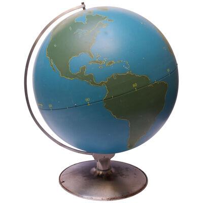 Large-Scale Vintage Military Globe / Activity Globe by A.J. Nystrom
