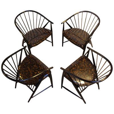 Set of Four Sonna Rosen 'Sulfjadern' Chairs