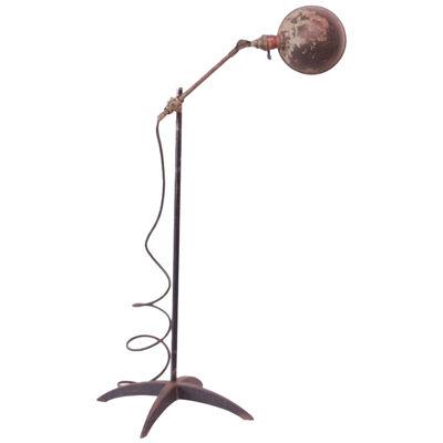 1930s Articulating Floor or Table Lamp by O.C. White