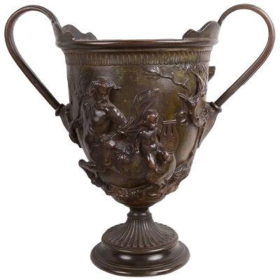 Classical Antique Bronze Urn, Early 19th Century