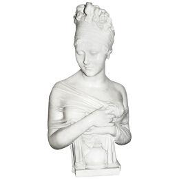 19th Century Marble bust of Madame Récamier.