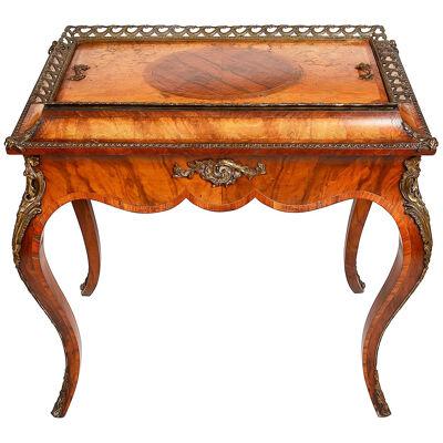 Victorian Walnut Jardiniere / side table