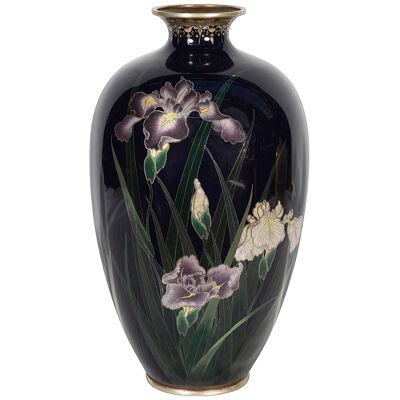 Fine quality Meiji period Japanese Cloisonné vase.