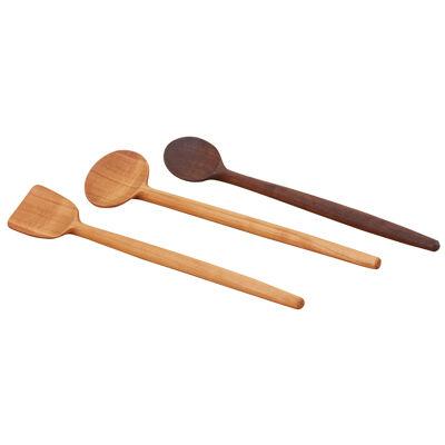 Set of 3 Wooden Spoons by Fabian Fischer, Germany, 2020