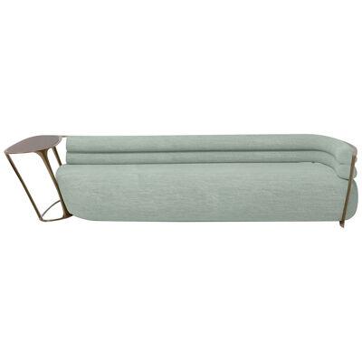 BEAM Low Mint Sofa with Table