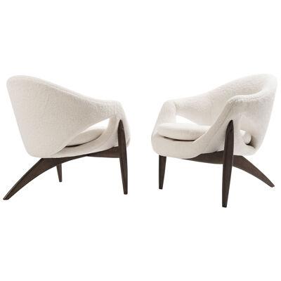 Set of Lounge Chairs by Luigi Tiengo for Cimon, Montréal, 1963