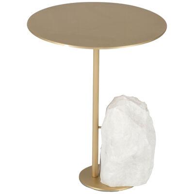 Organic Modern Pico Side Table, Coral Stone, Handmade in Portugal by Greenapple