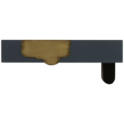 Modern Alma Console Table, Brass, Handmade in Portugal by Greenapple