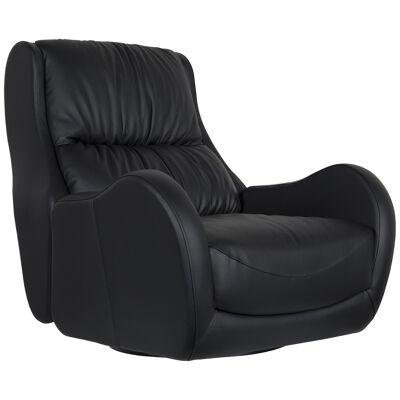 Modern Capelinhos Swivel Lounge Chair Leather Handmade Portugal Greenapple