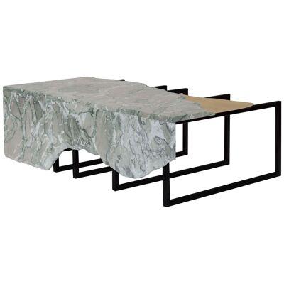 Modern Aire Coffee Table, Marble, Handmade in Portugal by Greenapple