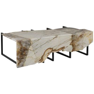 Modern Aire Coffee Patagonia Stone Table Handmade in Portugal by Greenapple