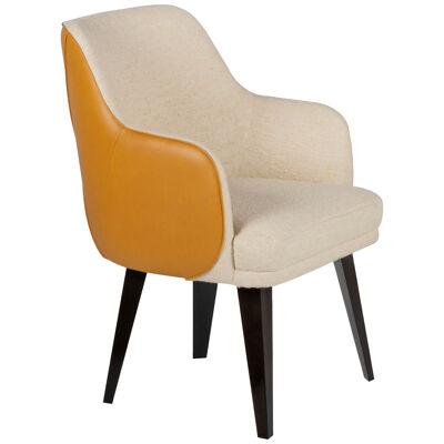 Modern Margot Dining Chairs Camel Leather Handmade in Portugal by Greenapple