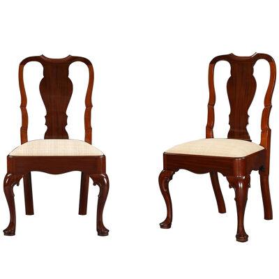 Set of 6 18th century dining chairs