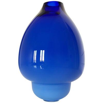 Blue Vulcano Large Vase