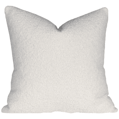 Cream Chunky Boucle Pillow