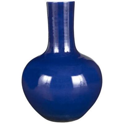Large Royal Blue Vase