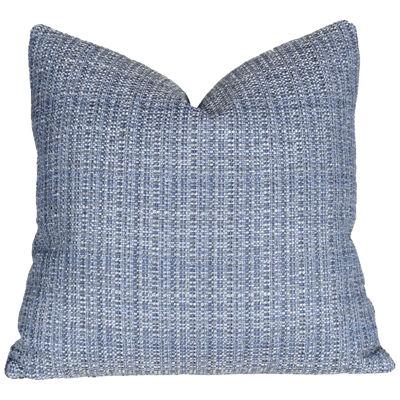 Sage Navy Tweed Pillow