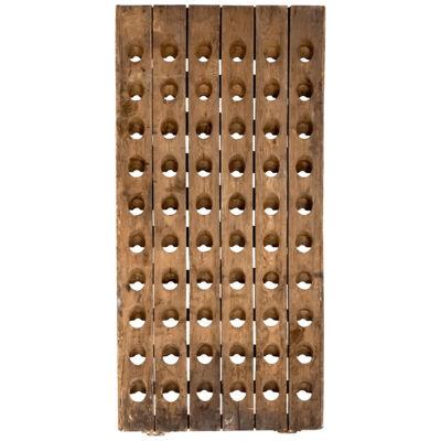 French Wine Rack-Champagne Riddling Board