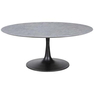 Tall Tulip Base with Rocas Azul Top Coffee Table