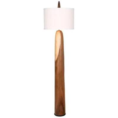 Lychee Wood Floor Lamp